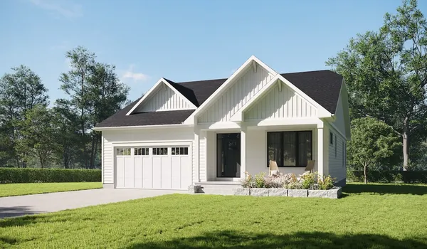 Rendering of the Benson Bungalow A
