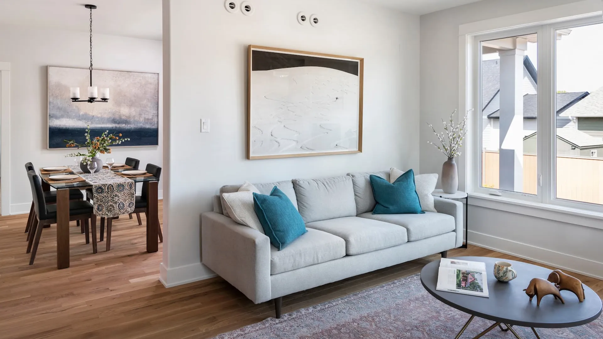 Benson Bungalow living room rendering