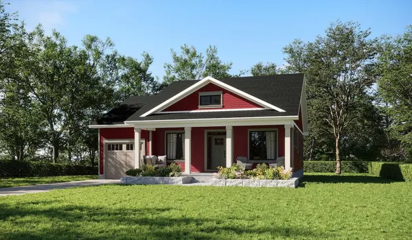 Rendering of the Charleston Bungalow in Watercolour, Westport.