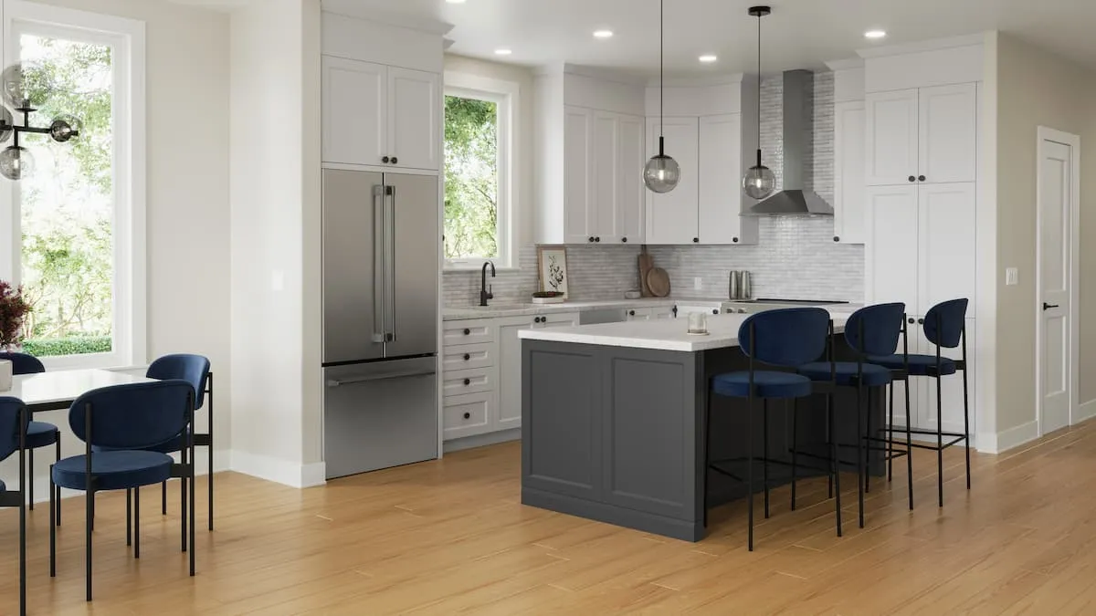 The Frontenac Townhome Kitchen Render