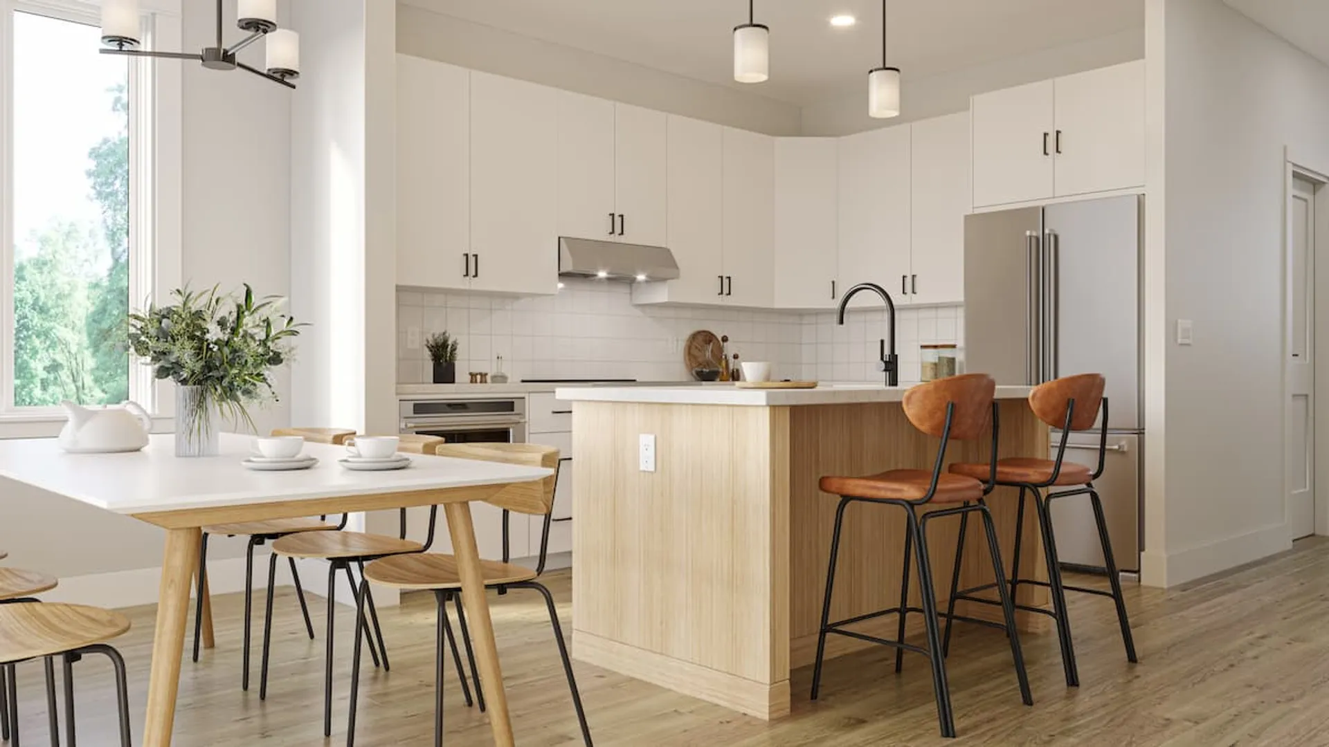 Kitchen rendering of the Kingston