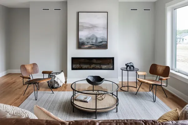 Lot 12 living room, Sydenham Bungalow at Watercolour Westport.