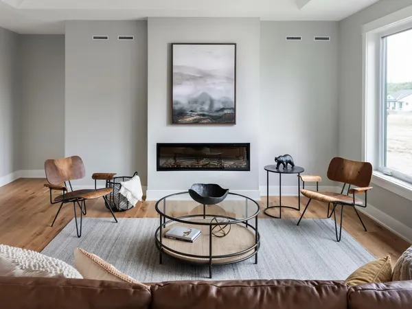 Lot 12 living room, Sydenham Bungalow at Watercolour Westport.