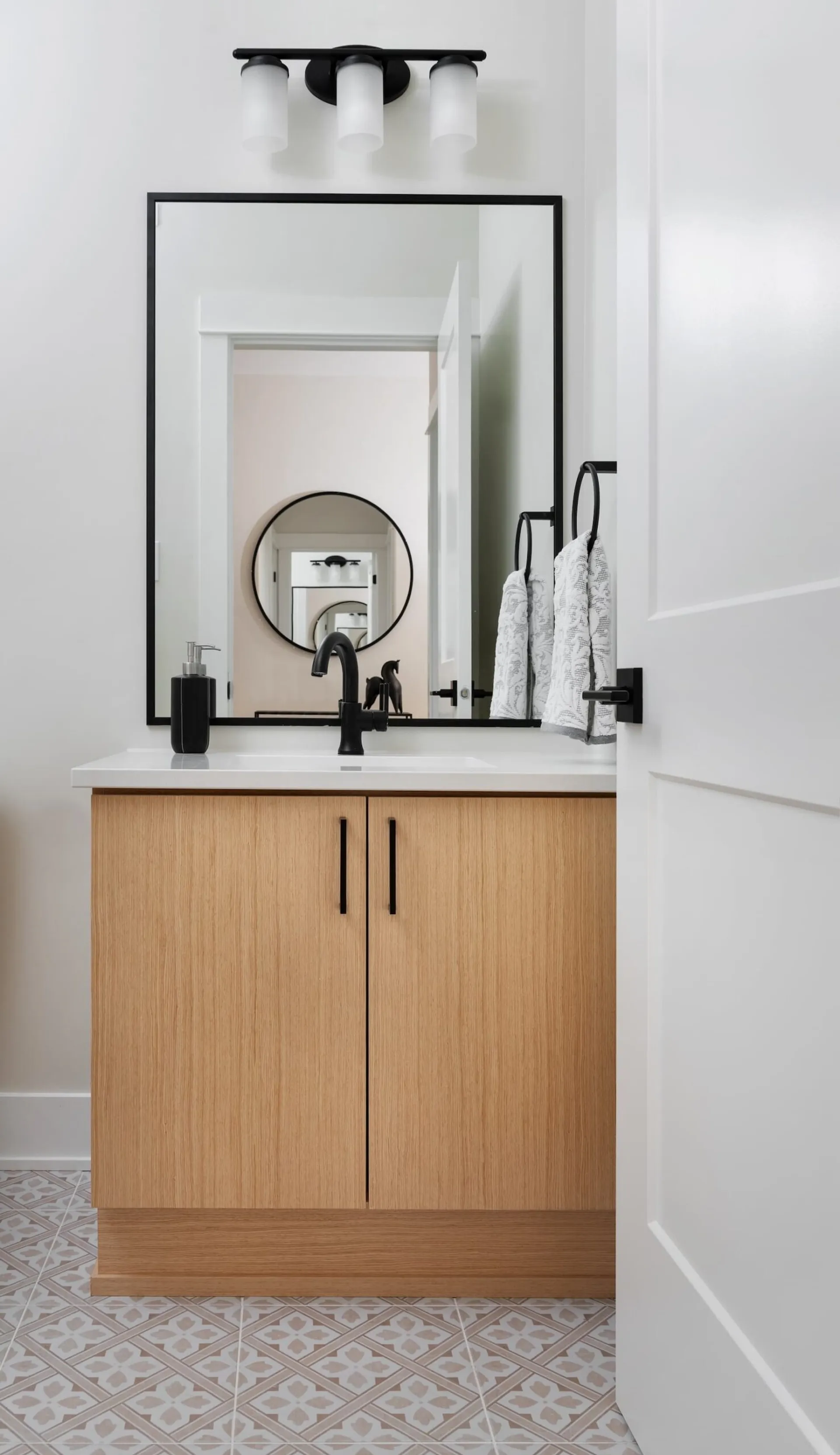Bathroom in Frontenac attached bungalow at Watercolour Westport