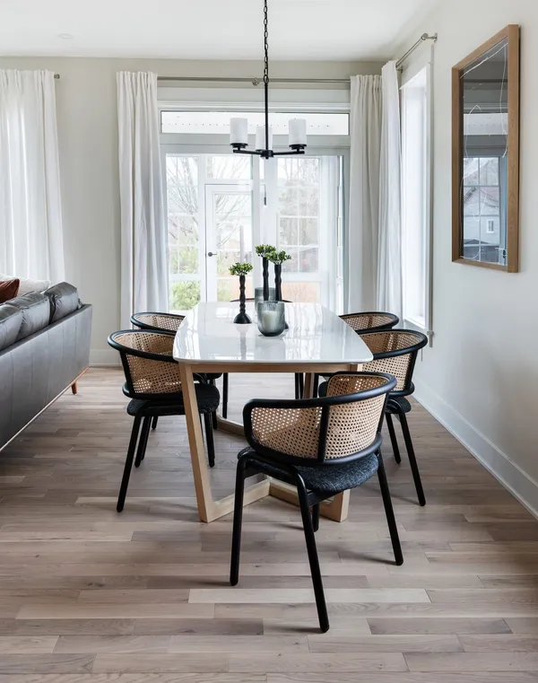 Kitchen in Frontenac attached bungalow at Watercolour Westport