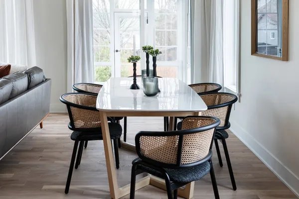 Kitchen in Frontenac attached bungalow at Watercolour Westport