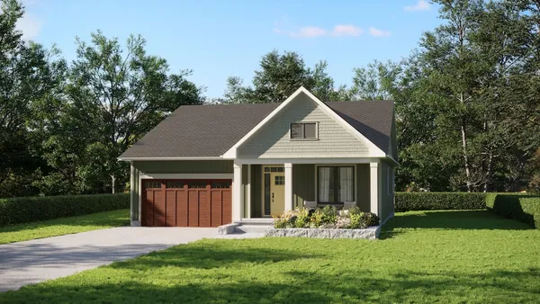 Rendering of the Newboro Bungalow at Watercolour Westport.