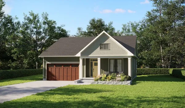 Rendering of the Newboro Bungalow at Watercolour Westport.