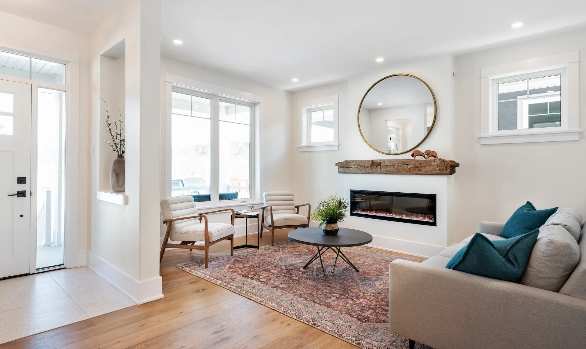 Rideau Loft Living Room Rendering