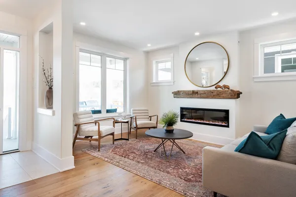 Rideau Loft Living Room Rendering