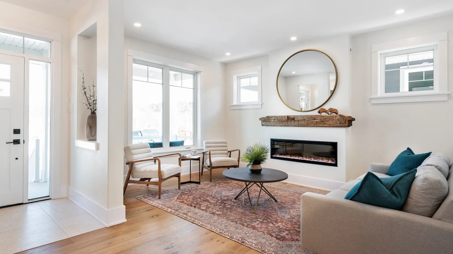 Rideau Loft Living Room Rendering