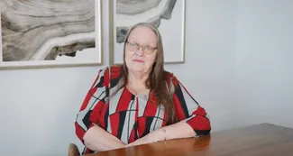 Sandi, a resident at Watercolor Westport.