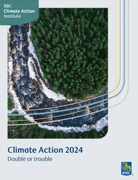 Cover of Climate Action 2024 by RBC Climate Action Institute