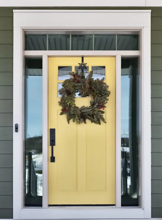 A door of a home at Watercolour Westport.