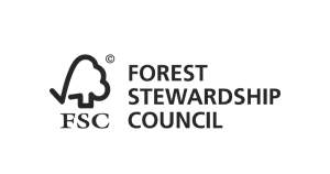 Forest Stewardship council logo.