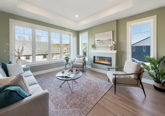 Living room of a home in Watercolour Westport.