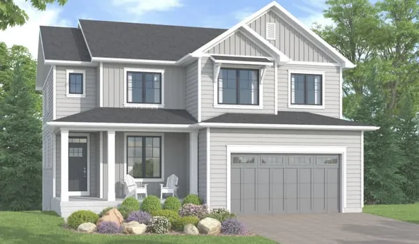 Mock up of the Serenity Pine two storey home at Watercolour, Westport.